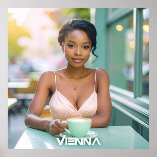 VIENNA - WIEN - LOVE FROM AUSTRIA POSTER (Vorne)