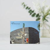 Vienna-Zeichen Postkarte (Stehend Vorderseite)