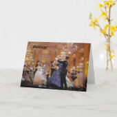 Viennese Waltz Karte (Gelbe Blume)