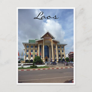 vientiane Architektur Postkarte
