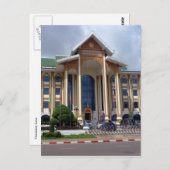 vientiane Gebäude Postkarte (Vorne/Hinten)