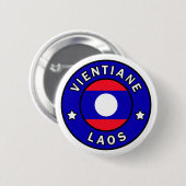 Vientiane Laos Button (Vorne & Hinten)
