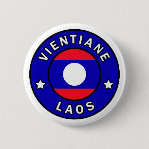 Vientiane Laos Button