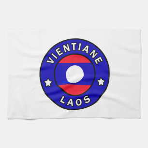 Vientiane Laos Geschirrtuch