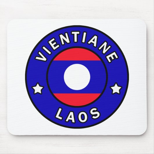 Vientiane Laos Mousepad (Vorne)