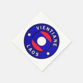 Vientiane Laos Serviette (Ecke)