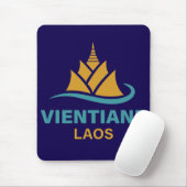 Vientiane Laos Southeast Asia Mousepad (Mit Mouse)