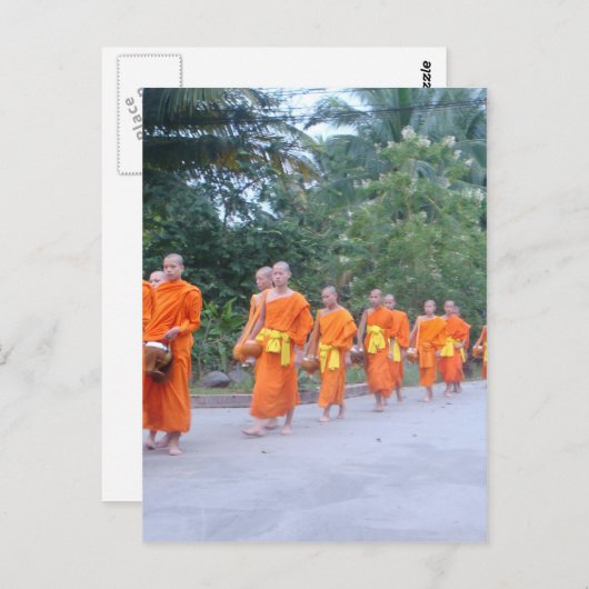 Vientiane Postkarte (Vorne/Hinten)