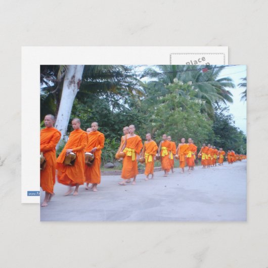 Vientiane Postkarte (Vorne/Hinten)