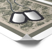 Vier 12x18 Kinderzimmer Art Prints ARMY ACU Camofl Poster (Ecke)