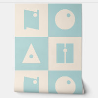 Vier 4 Buchstaben, Name blau, Kinderzimmer