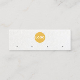 Vier 4-Loch-Ehrenzeichner Mini Visitenkarte