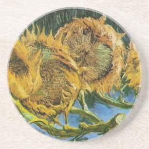 Vier abgeschnittene Sonnenblumen, Vincent van Gogh Untersetzer