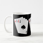 Vier-Aces-Tasse Kaffeetasse (Links)