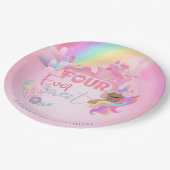 vier allerneueste Teller (Schrägansicht)