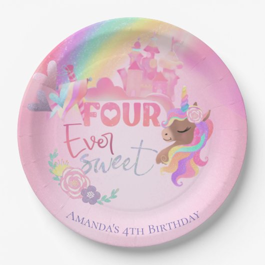 vier allerneueste Teller (Vorderseite)