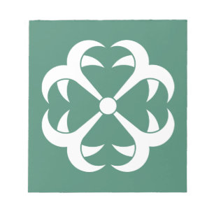 Vier Anker Notizblock