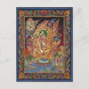 Vier-Armed-Ganesh-Postkarte Postkarte