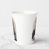 Vier Arted Foto Geburtstag Pappbecher (Links)