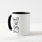 Vier Arten Drache Tasse (Vorderseite Links)