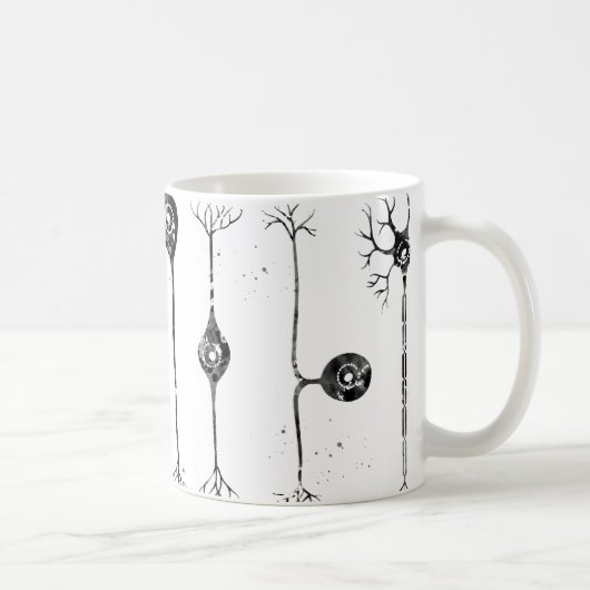 Vier Arten von Neuronen Kaffeetasse (Rechts)