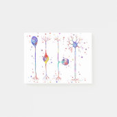 Vier Arten von Neuronen Post-it Klebezettel (Vorderseite)