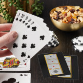 VIER AS-SPIELKARTEN SPIELKARTEN (In Situ)