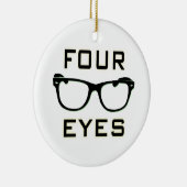 Vier Augen Keramikornament (Rechts)