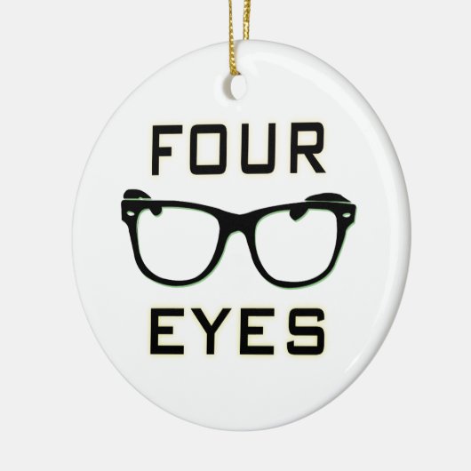 Vier Augen Keramikornament (Links)