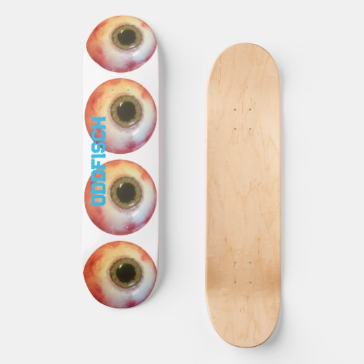 Vier Augen von ODFISCH Skateboards (Vorderseite)