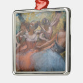Vier Ballerinas auf Bühne (Ballett) (von Edgar Deg Ornament Aus Metall (Links)
