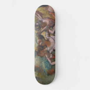 Vier Ballerinas auf Bühne (Ballett) (von Edgar Deg Skateboard