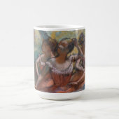 Vier Balletttänzer auf Bühne von Degas Kaffeetasse (Mittel)