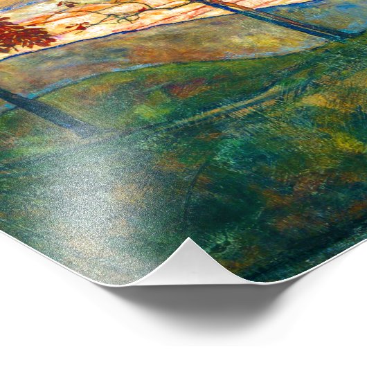 Vier Bäume | Egon Schiele | Fotodruck (Ecke)