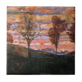 Vier Bäume Fliese (Vorderseite)