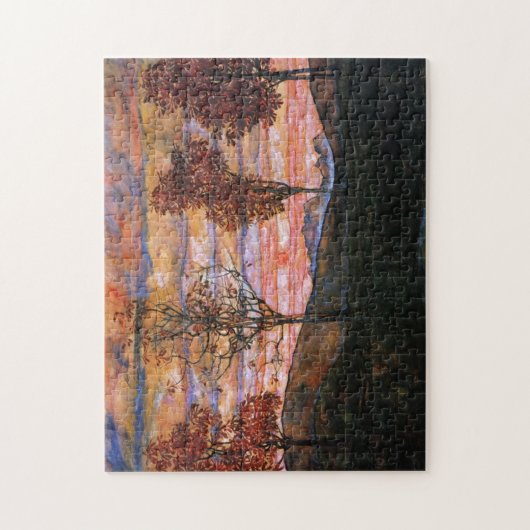 Vier Bäume Puzzle (Vertikal)