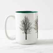 Vier Bäume Zweifarbige Tasse (Links)