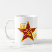 Vier Beine gut Kaffeetasse (Links)