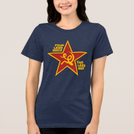 Vier Beine gut Tri-Blend Shirt