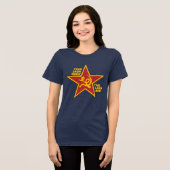 Vier Beine gut Tri-Blend Shirt (Vorderseite voll)