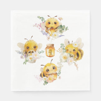 Vier Bienen Napkins Serviette