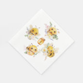Vier Bienen Napkins Serviette (Ecke)