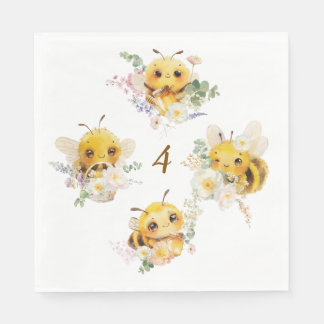 Vier Bienen Napkins Serviette