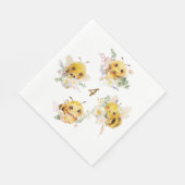 Vier Bienen Napkins Serviette (Ecke)