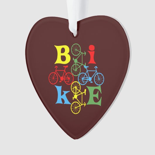 Vier Bikes Ornament (Vorderseite)