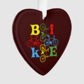 Vier Bikes Ornament (Vorderseite)