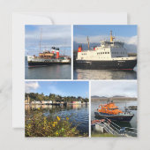 Vier Bilder von Scottish Boats & Scenery (Vorderseite)