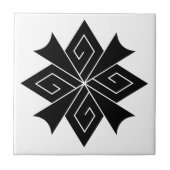 Vier Blitzschrauben mit Donnerknallen Fliese (Vorderseite)