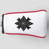 Vier Blitzschrauben mit Donnerknallen Golf Headcover (Vorderseite)