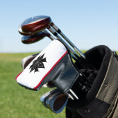 Vier Blitzschrauben mit Donnerknallen Golf Headcover (In Situ)